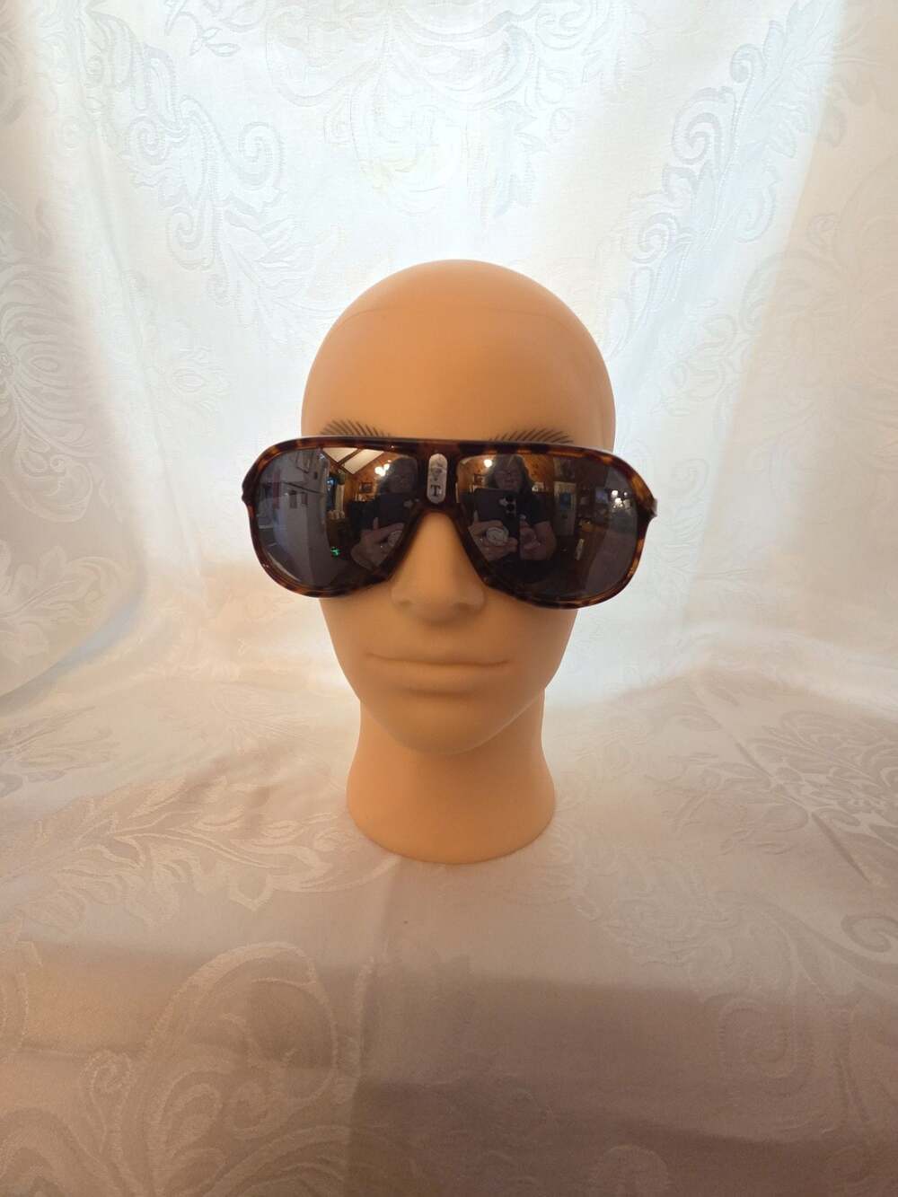 Vintage Turbo Tortoiseshell Aviator Sunglasses